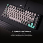 Fantech MK913 ATOM PRO83 RGB Bluetooth Wireless Gaming keyboard Saturn Keyboard