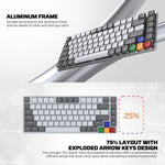 Fantech MK915 75% Low Profile Wireless Mechanical Keyboard (SUPER MAXFIT AIR83)