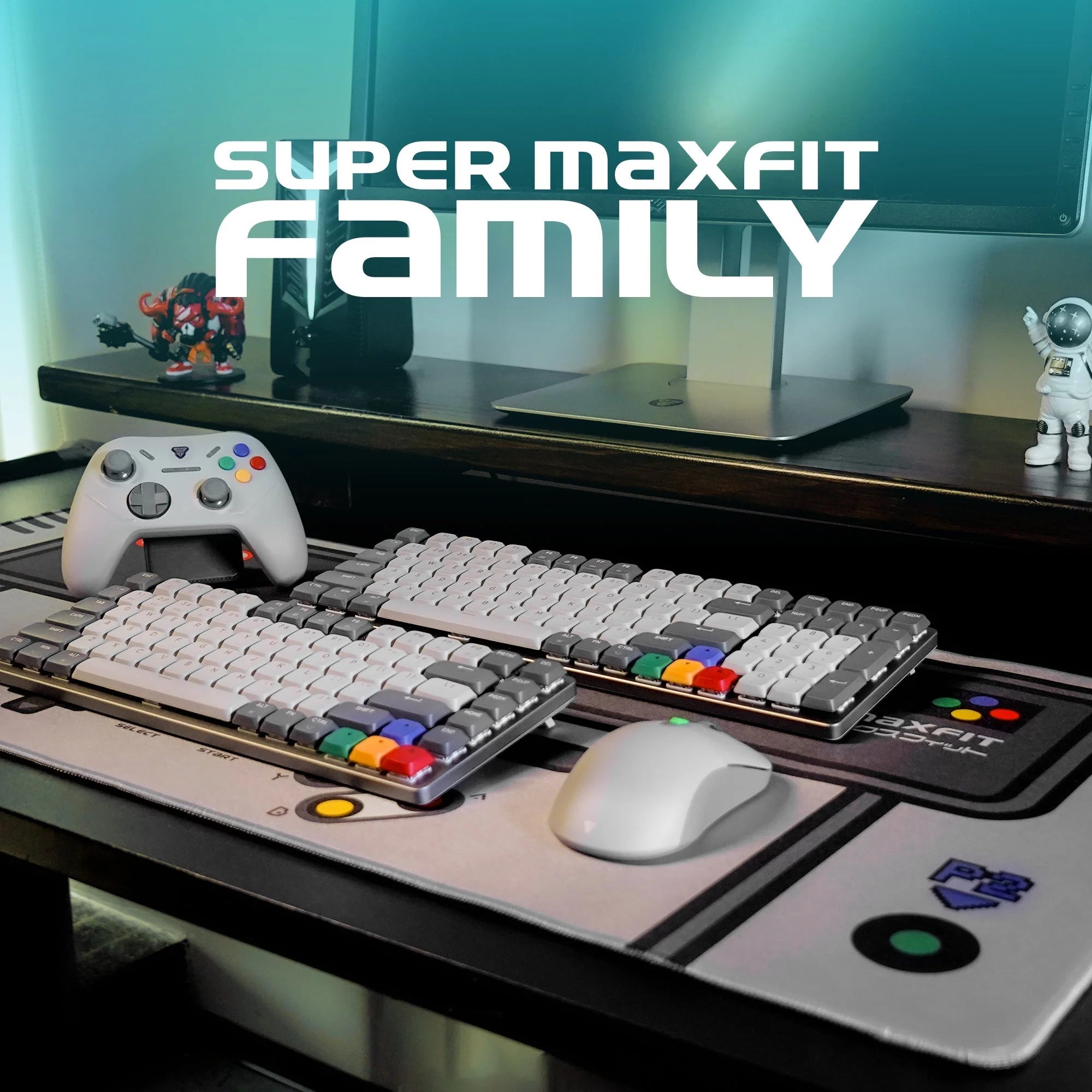 Fantech MK915 75% Low Profile Wireless Mechanical Keyboard SUPER MAXFIT AIR83