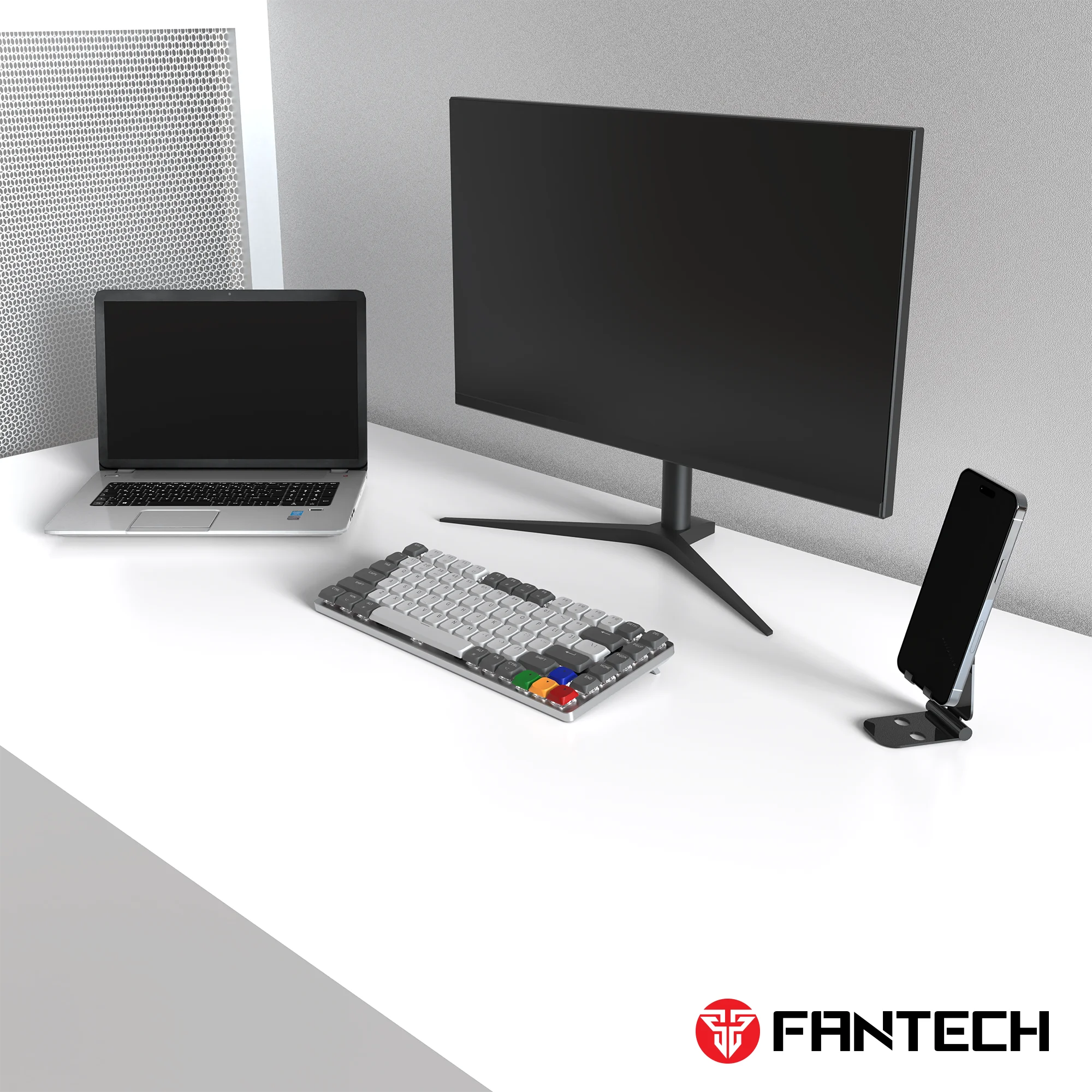 Fantech MK915 75% Low Profile Wireless Mechanical Keyboard SUPER MAXFIT AIR83