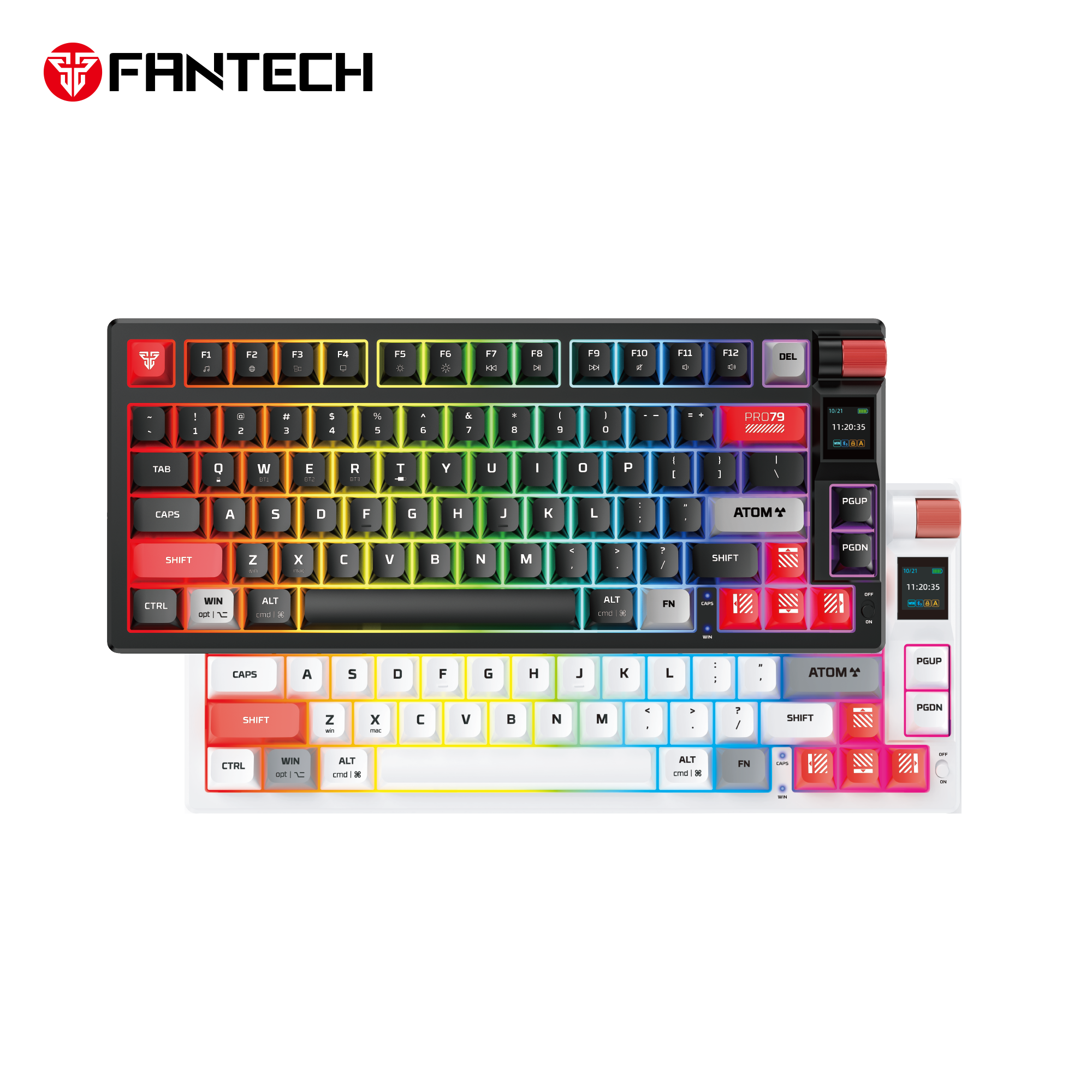 FANTECH MK917 ATOM PRO79 WIRELESS MECHANICAL GAMING KEYBOARD BLACK Keyboard