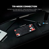 FANTECH MK917 ATOM PRO79 WIRELESS MECHANICAL GAMING KEYBOARD BLACK Keyboard