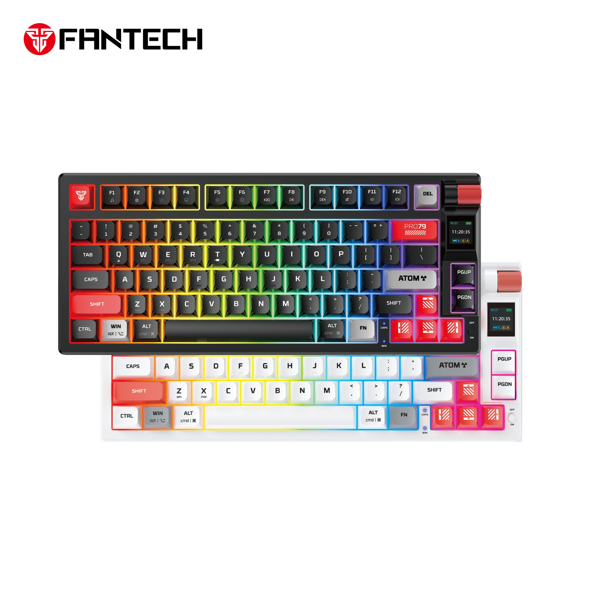 FANTECH MK917 ATOM PRO79 WIRELESS MECHANICAL GAMING KEYBOARD WHITE soon product