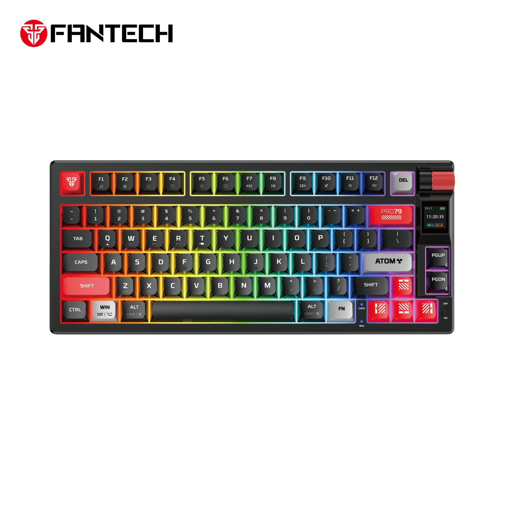 FANTECH MK917 ATOM PRO79 WIRELESS MECHANICAL GAMING KEYBOARD WHITE soon product