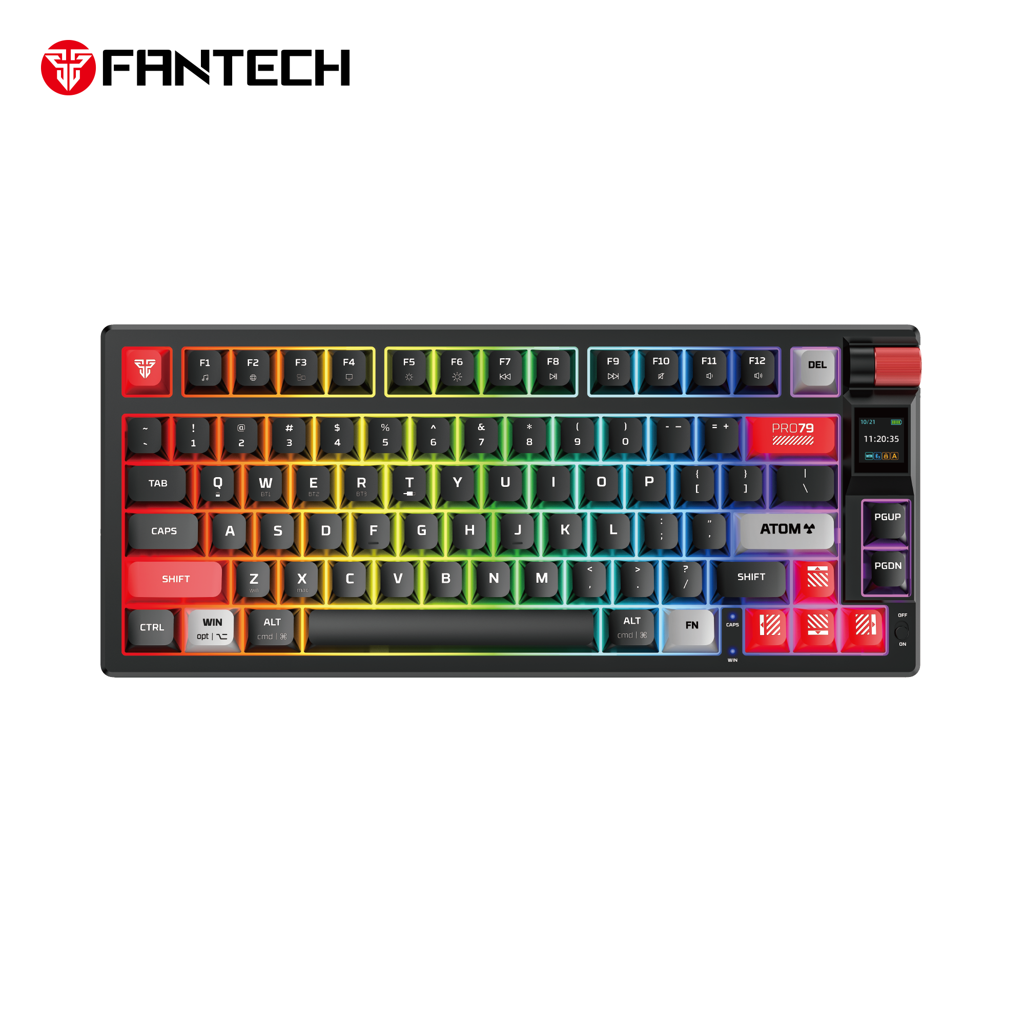 FANTECH MK917 ATOM PRO79 WIRELESS MECHANICAL GAMING KEYBOARD WHITE soon product