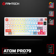 FANTECH MK917 ATOM PRO79 WIRELESS MECHANICAL GAMING KEYBOARD WHITE soon product