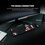 FANTECH MK918 ATOM PRO97 WIRELESS MECHANICAL GAMING KEYBOARD BLACK Keyboard