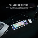 Fantech MK919 ATOM PRO66 Mechanical Keyboard Black Keyboard
