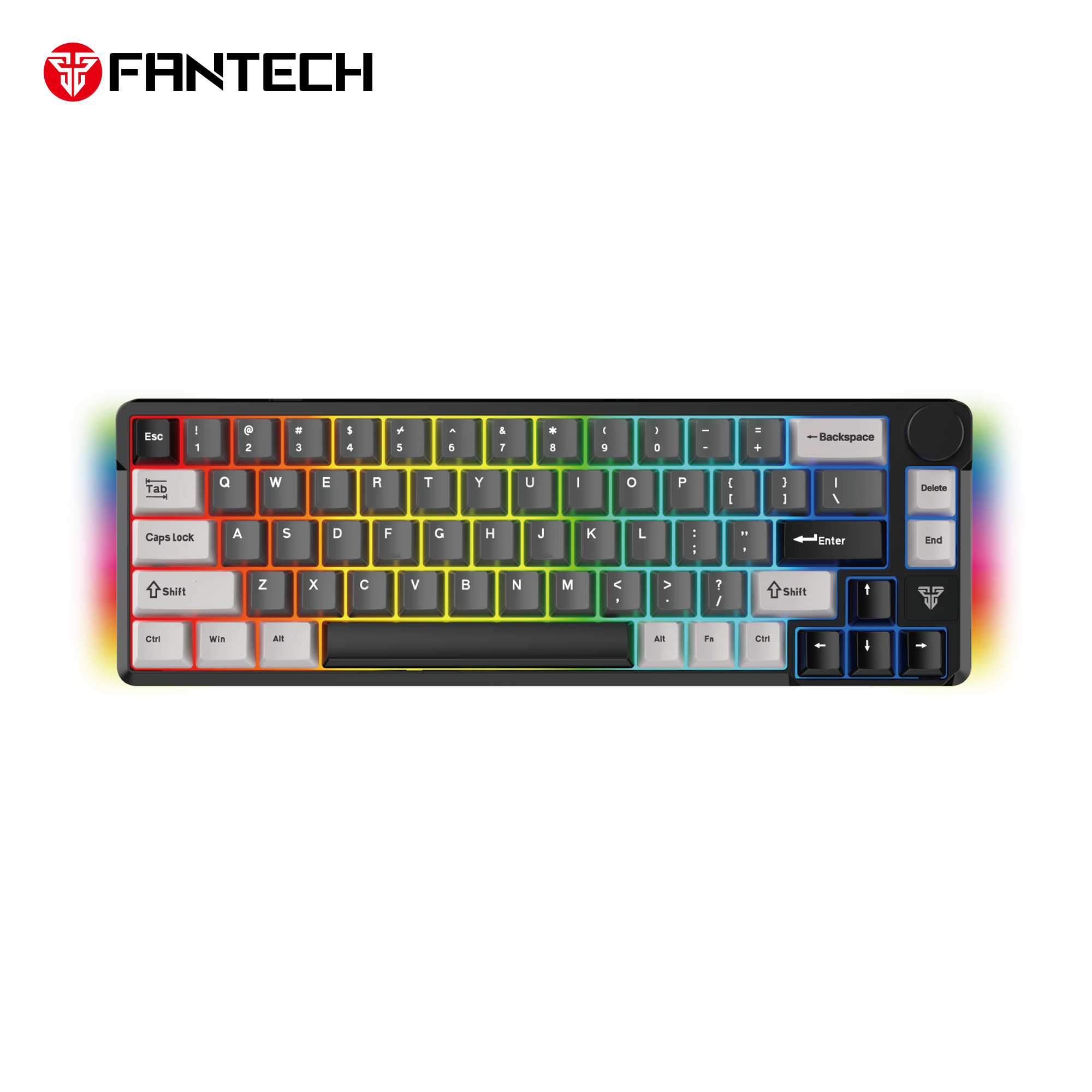Fantech mk919 atom pro66 mechanical keyboard black