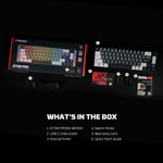 Fantech MK919 ATOM PRO66 Mechanical Keyboard Grey Keyboard