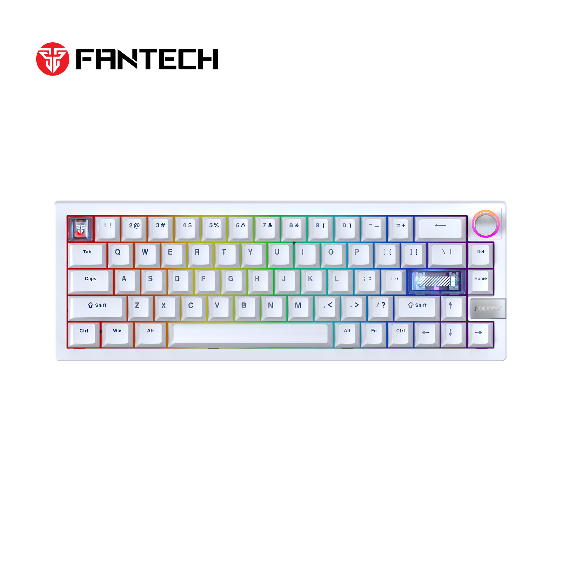 FANTECH MK920 MAXFIT6 Wireless Mechanical Gaming Keyboard White Keyboard