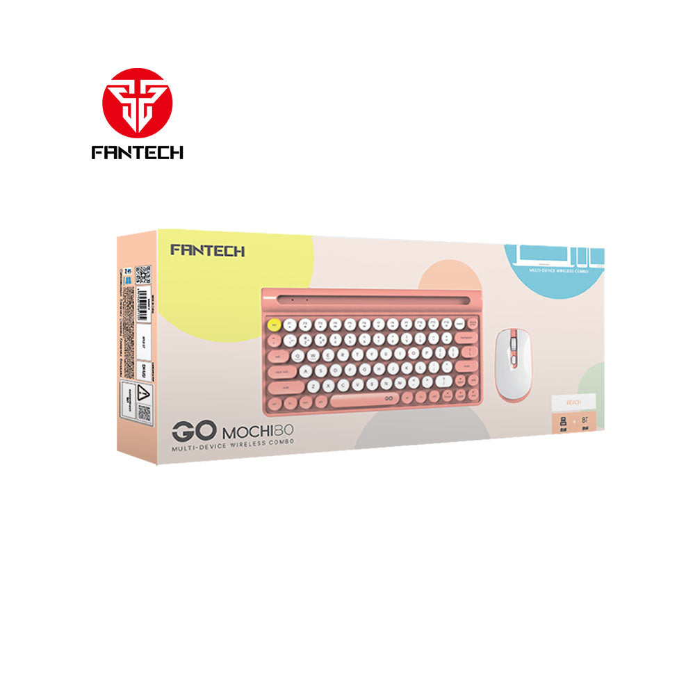 Fantech MOCHI 80Keys WK897 Wireless Keyboard Mouse Combo Set For Windows New