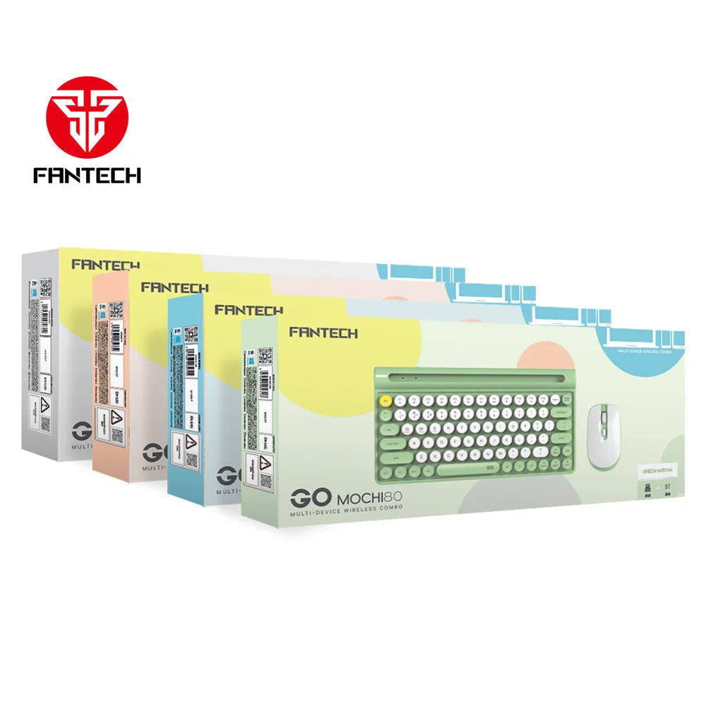 Fantech mochi wk897 wireless keyboard mouse combo set