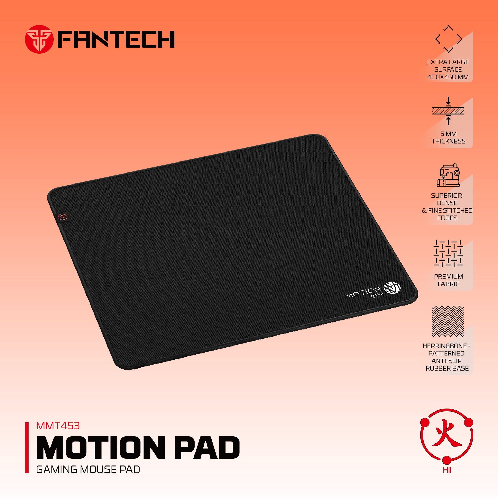 FANTECH MOTION PAD GAMING PAD Mousepad