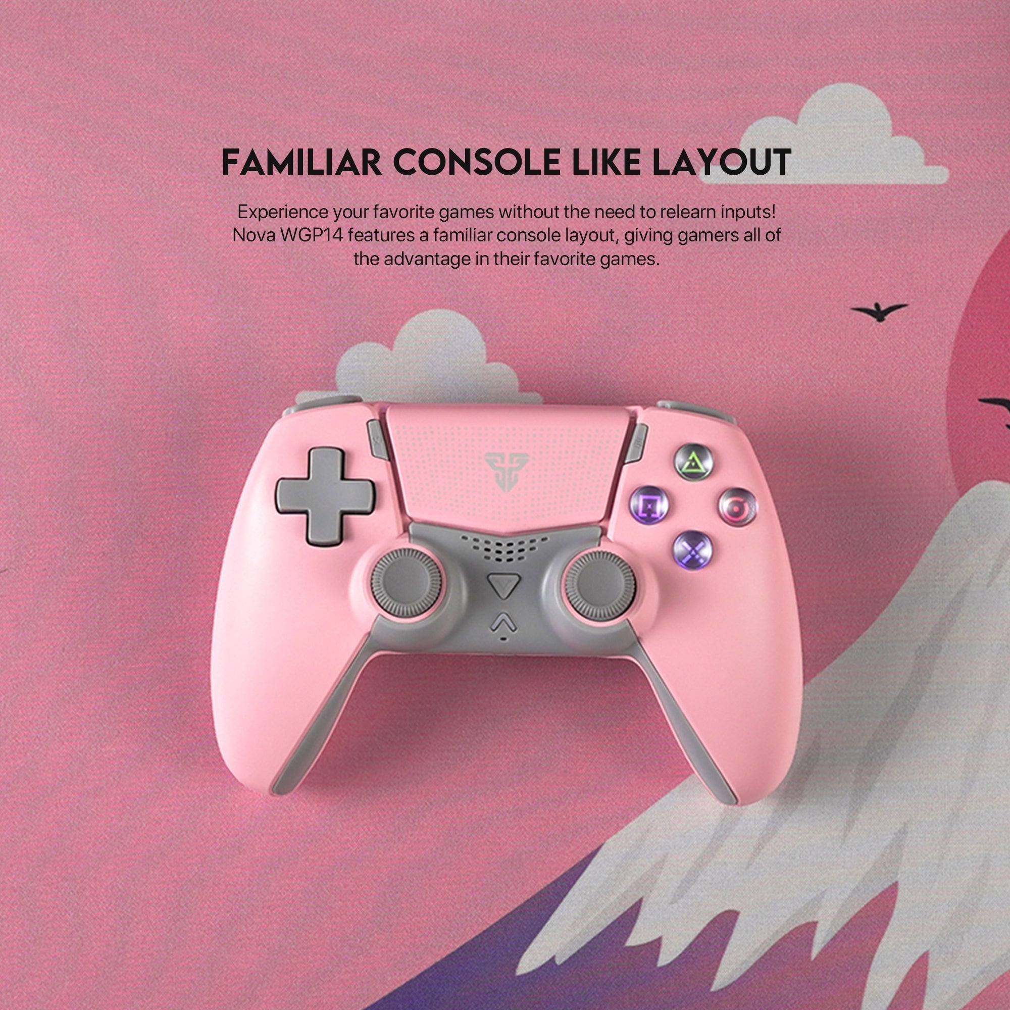 Fantech NOVA WGP14 MULTI PLATFORM Hall Effect Gamepad Console