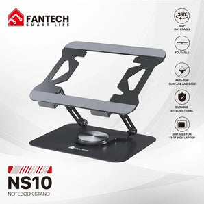 Fantech ns10 notebook stand computer risers & stands