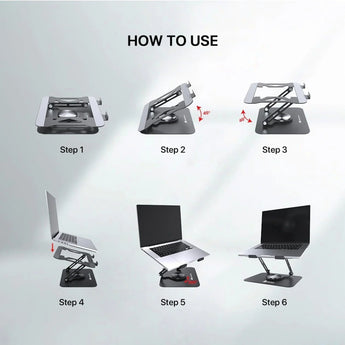 Fantech ns10 notebook stand computer risers & stands