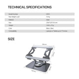 Fantech ns10 notebook stand computer risers & stands