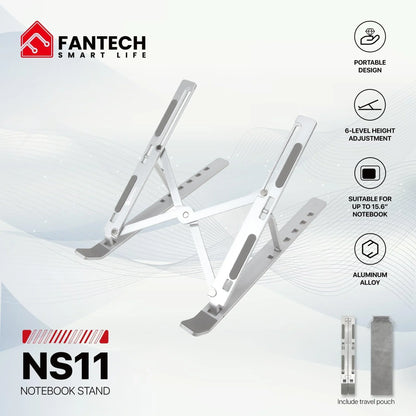 Fantech ns11 laptop stand computer risers & stands