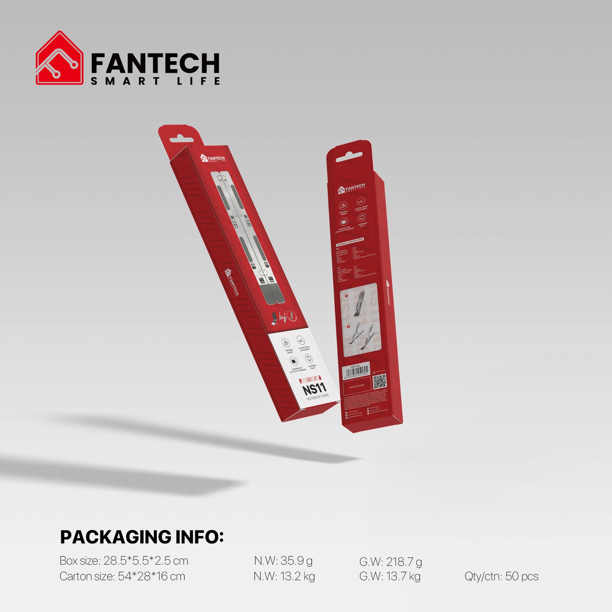 FANTECH NS11 LAPTOP STAND Cooling Stands