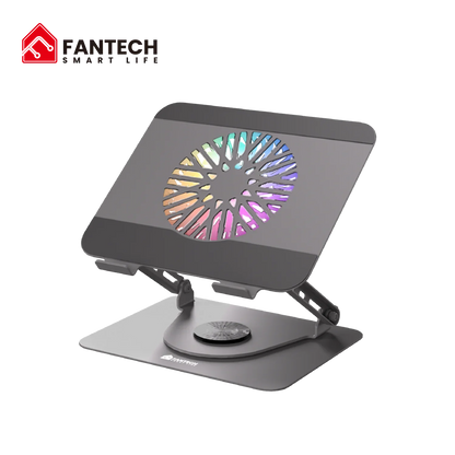Fantech ns30 notebook stand and cooling fan rgb computer risers & stands