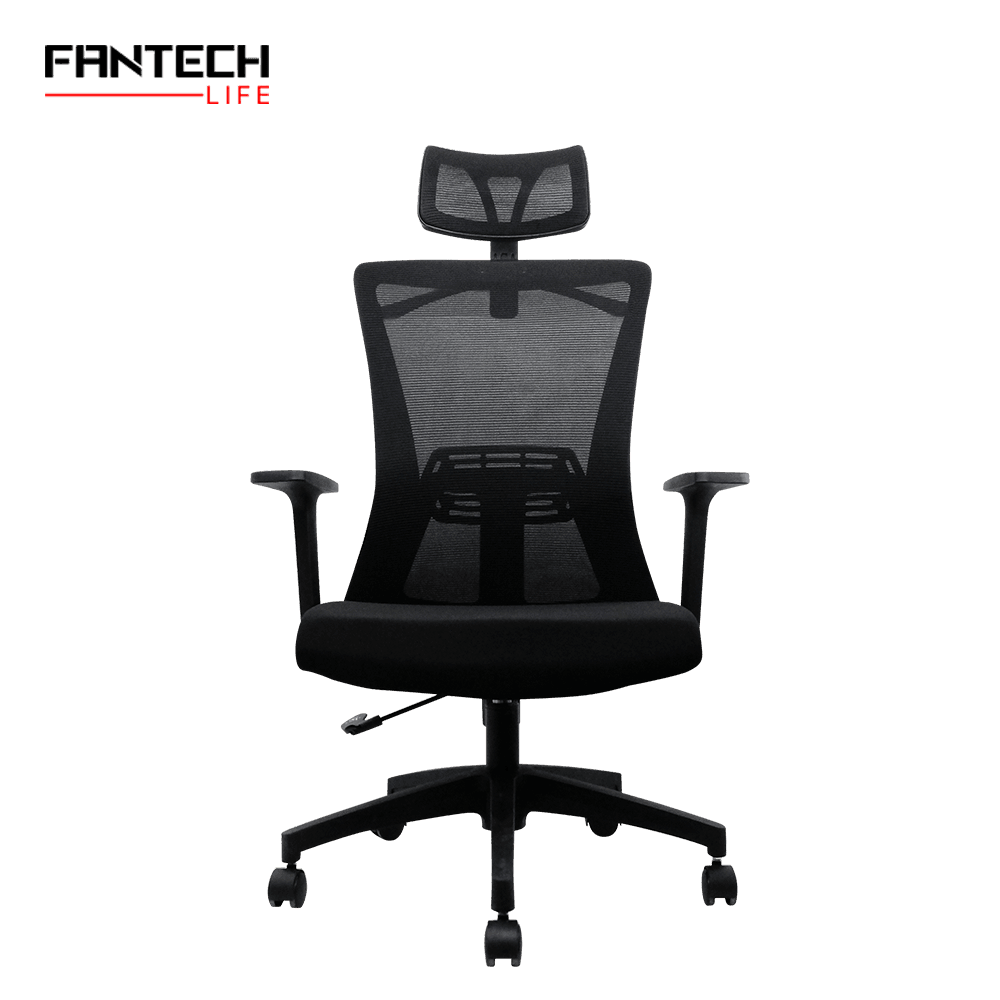 FANTECH OC A258 OFFICE CHAIR – BLACK Desk & Chair
