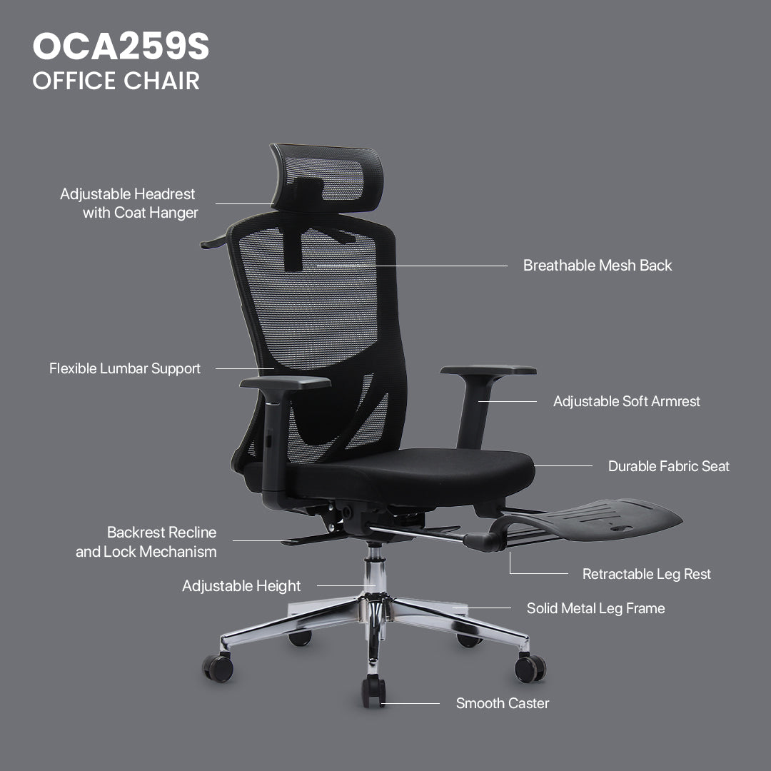 FANTECH OC A259S OFFICE CHAIR Desk & Chair