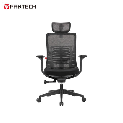 Fantech oc1 ergonomic office chair black - desk & chair