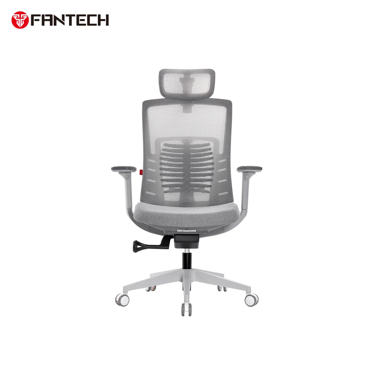 Fantech oc1 ergonomic office chair white - desk & chair