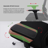 FANTECH OCA259 PRO OFFICE CHAIR (BLACK) Desk & Chair
