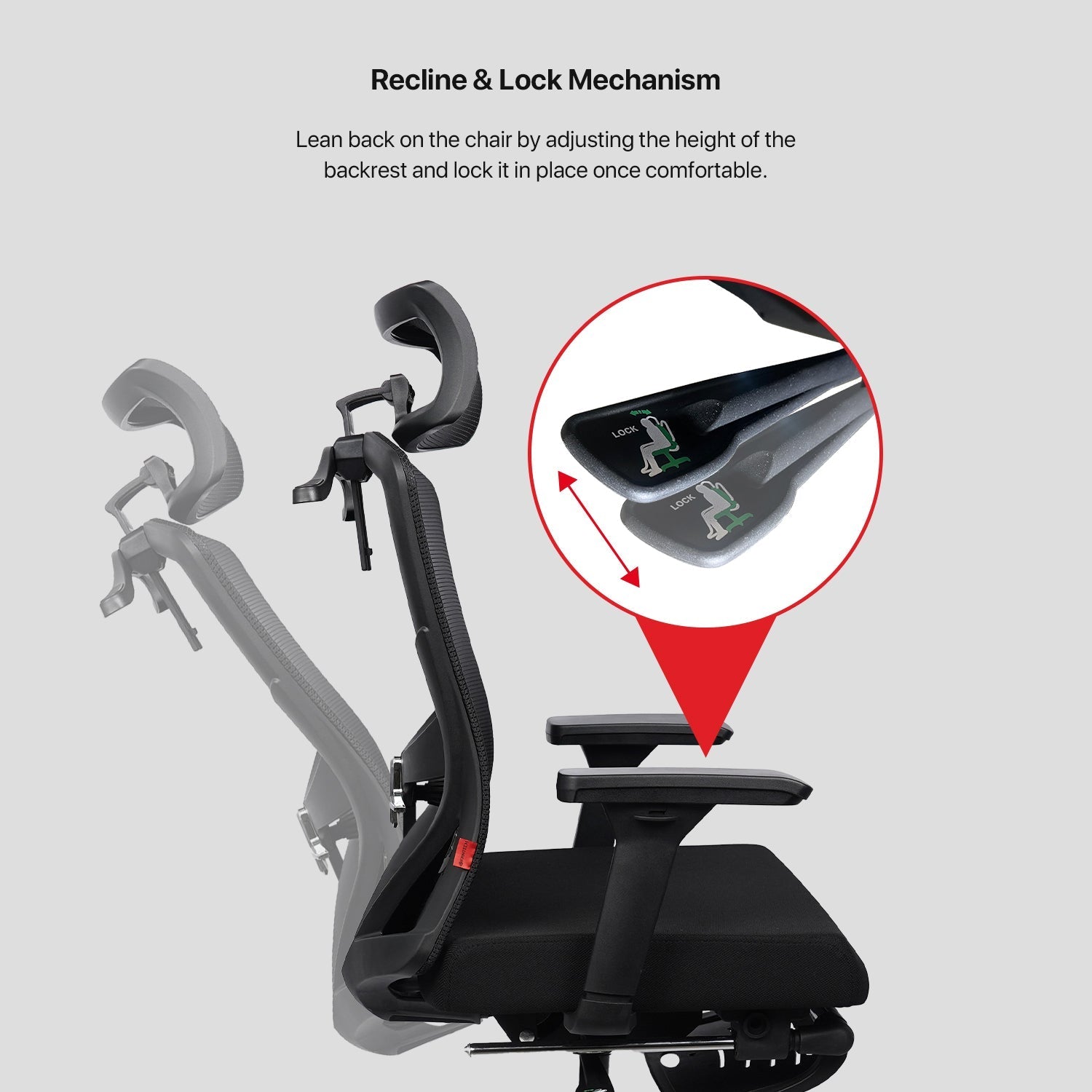 FANTECH OCA259 PRO OFFICE CHAIR (BLACK) Desk & Chair