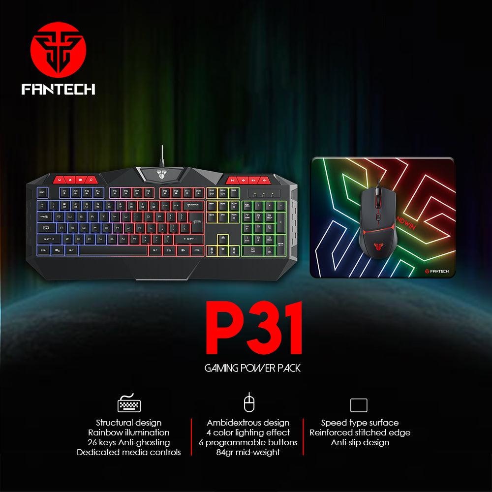 FANTECH P31 GAMING POWER PACK Bundle