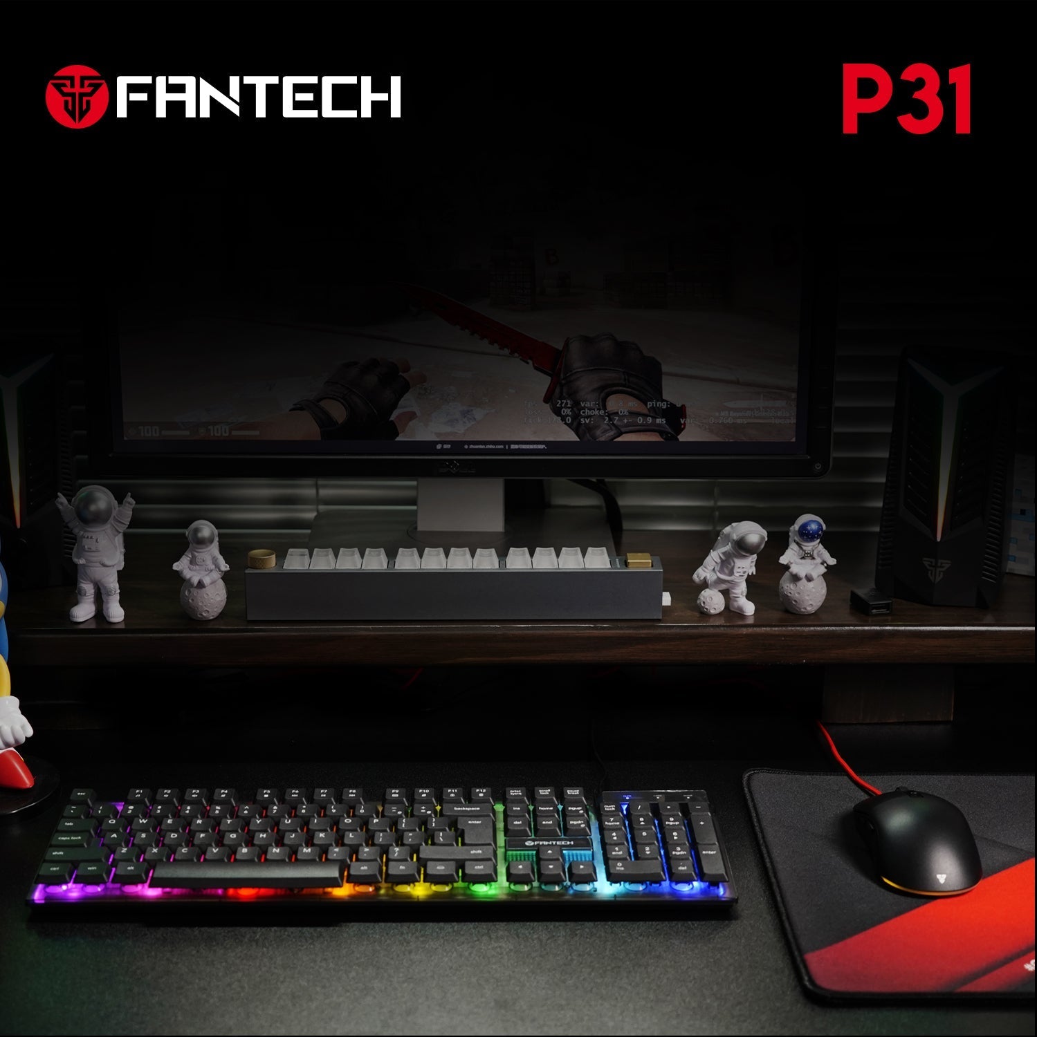 FANTECH P31 HERO BUNDLE GAMING SET FANTECH 25