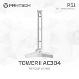 Fantech p51 power bundle gaming keyboard and mouse keyboard trays & platforms