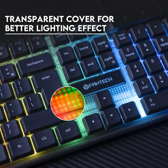 Fantech p51 power bundle gaming keyboard and mouse