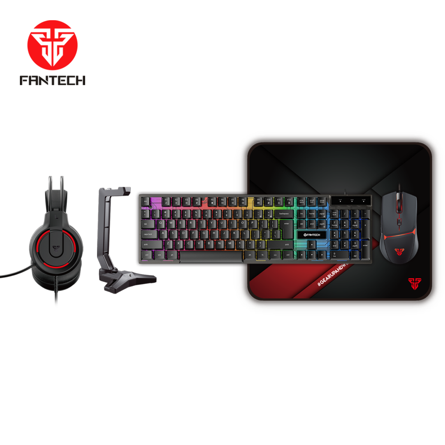 FANTECH P51 Power Bundle Gaming Keyboard and Mouse JOD 30