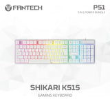 Fantech p51 power bundle gaming keyboard and mouse keyboard trays & platforms