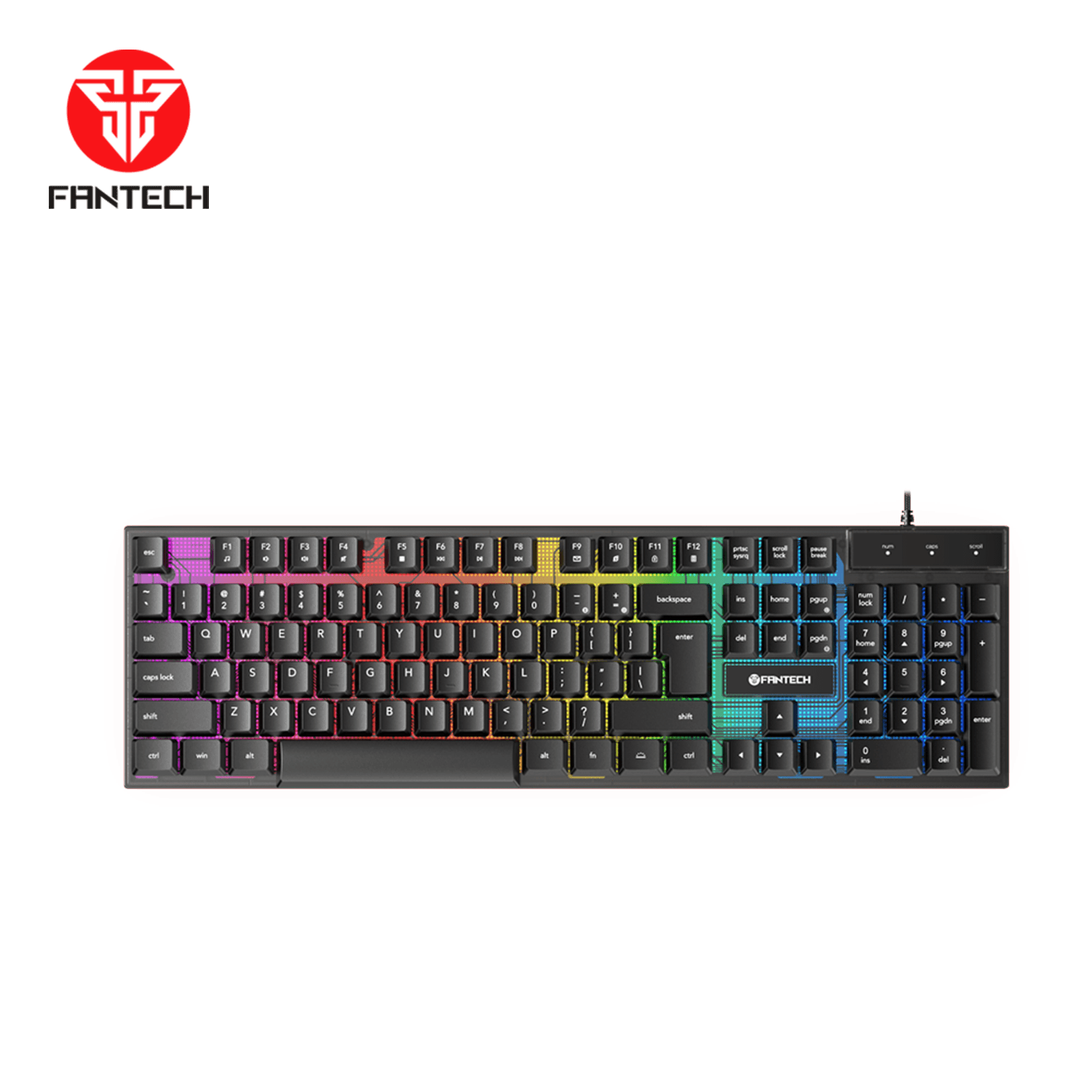 Fantech p51 power bundle gaming keyboard and mouse - Fun Touch