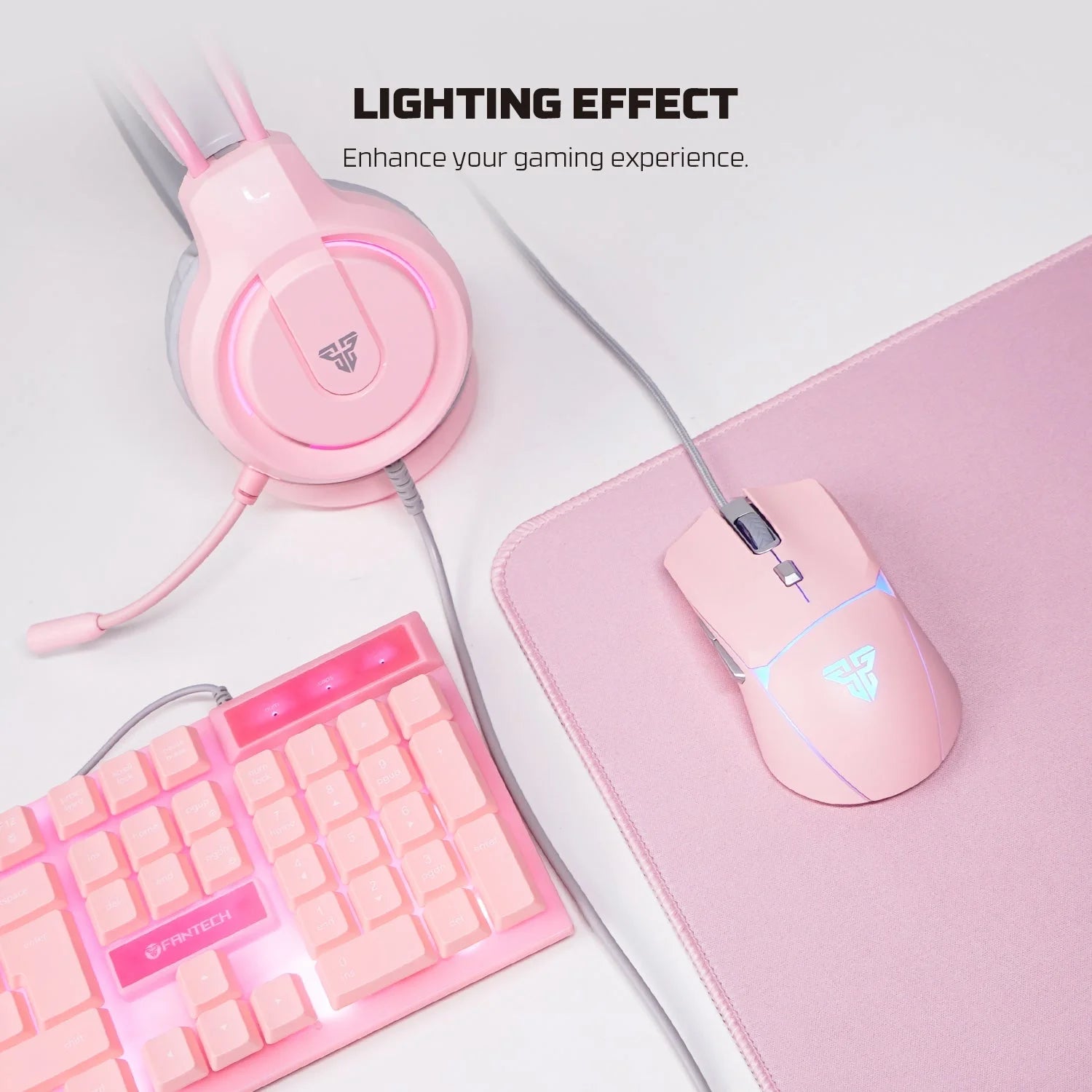 FANTECH P51 Power Bundle Gaming Keyboard and Mouse JOD 30