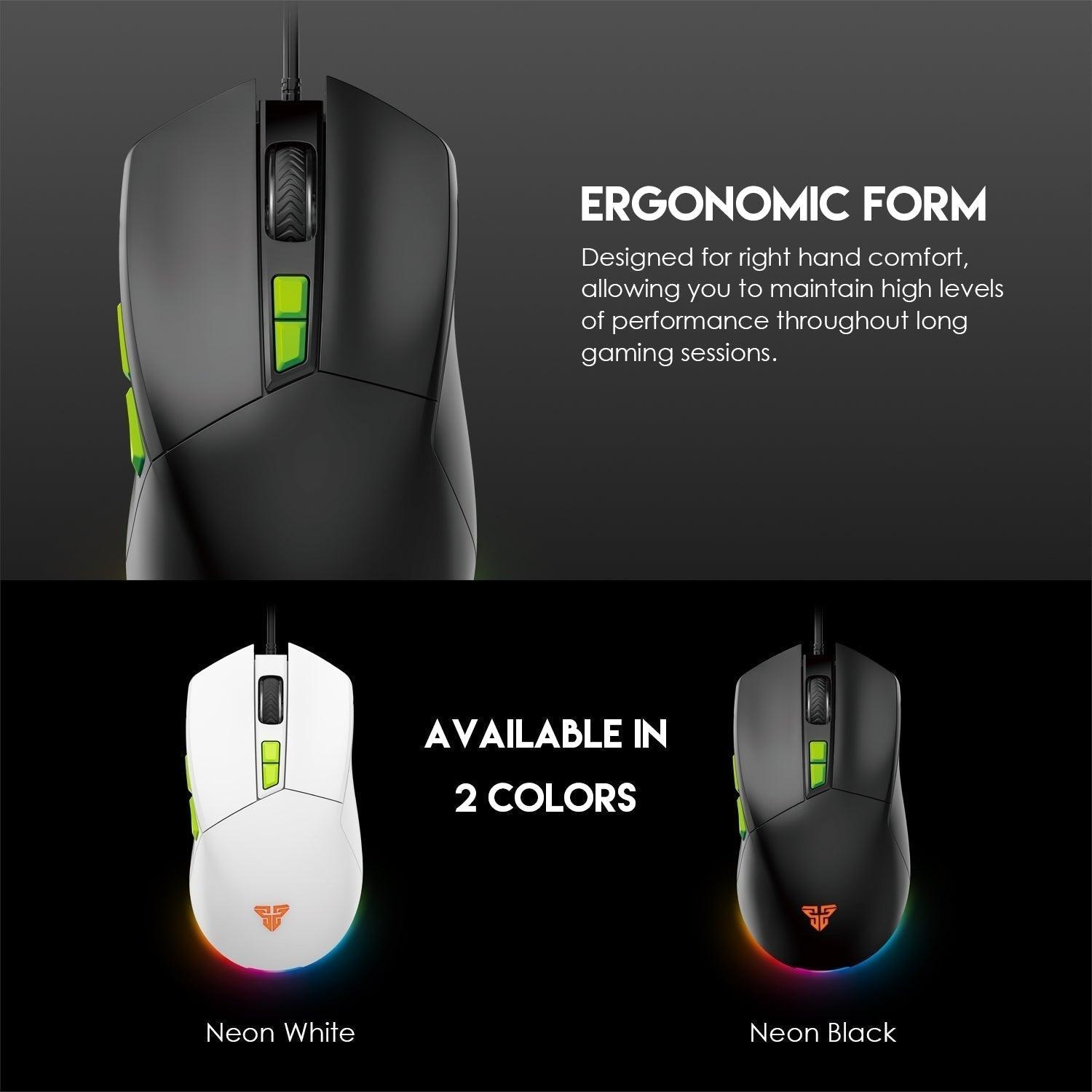 Fantech phantom ii vx6 neon macro gaming mouse - Fun Touch