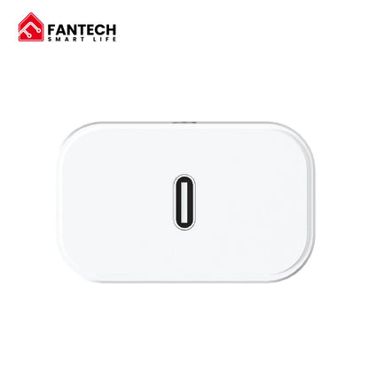 Fantech pk202 20w fast charging plug usb c braided cable power iphone - cables & chargers | mobile essential