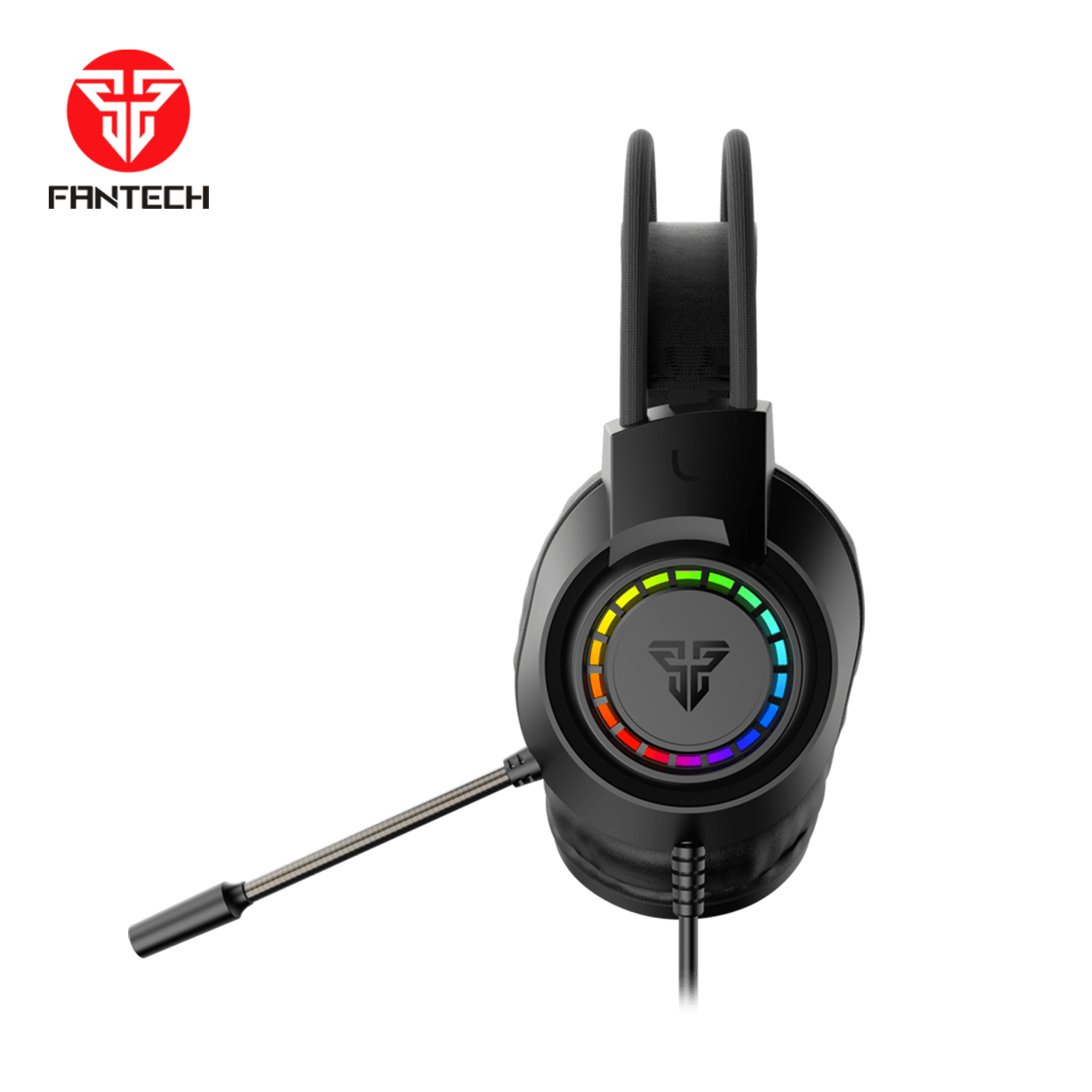 Fantech PORTAL HQ55 3.5mm Jack Headset Gaming RGB Audio