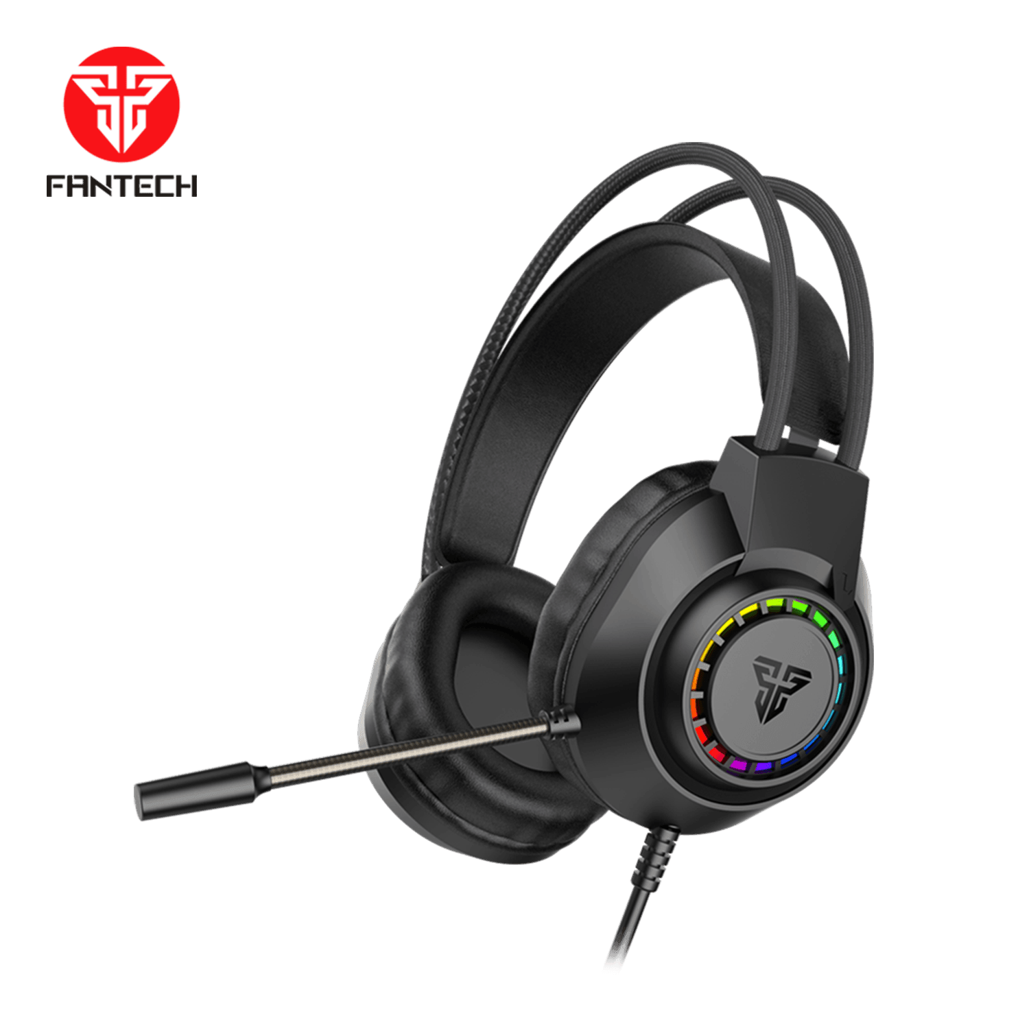 Fantech portal hq55 3.5mm jack headset gaming rgb - Fun Touch