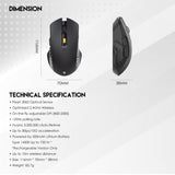 Fantech raigor gen iii wg12r rechargeable mouse wireless gaming - Fun Touch