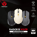 Fantech raigor gen iii wg12r rechargeable mouse wireless gaming - Fun Touch