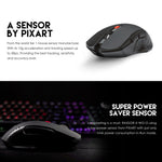 Fantech raigor iii wg12 gaming mouse with 2.4ghz wireless connection - Fun Touch