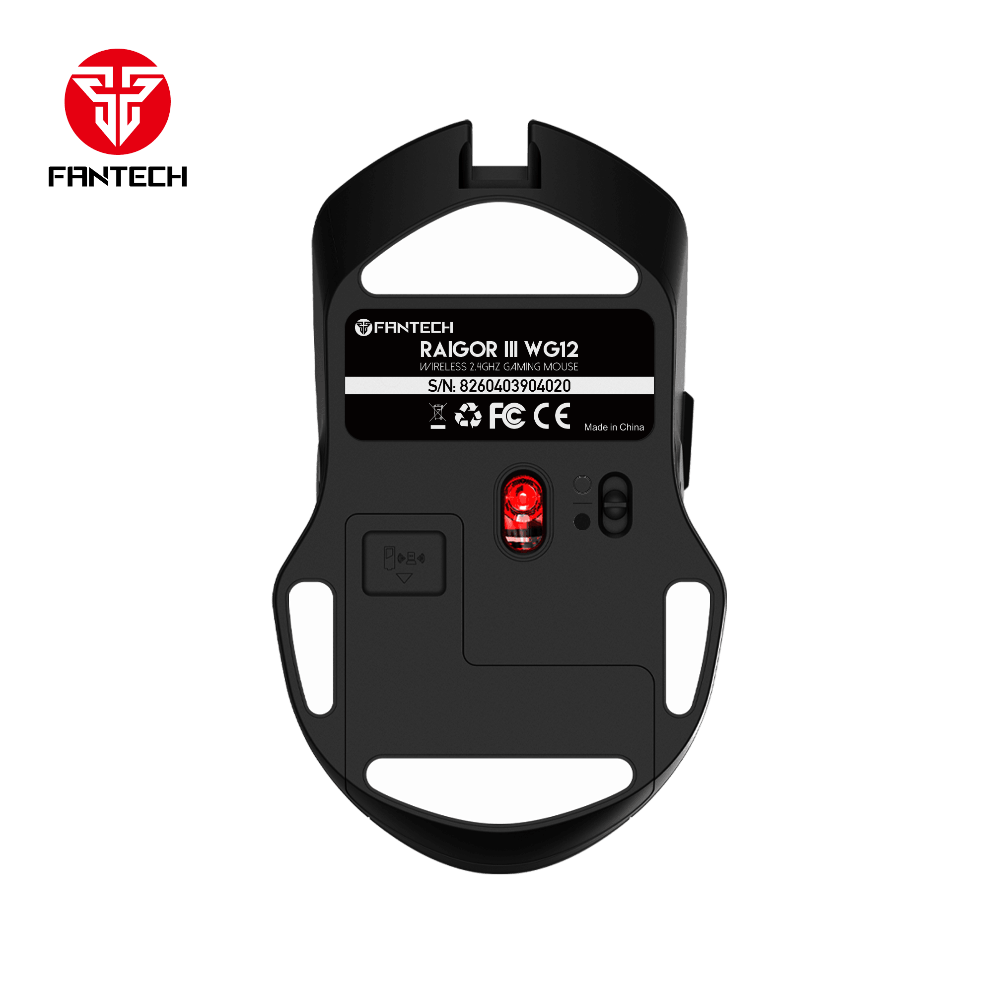 Fantech raigor iii wg12 gaming mouse with 2.4ghz wireless connection - Fun Touch