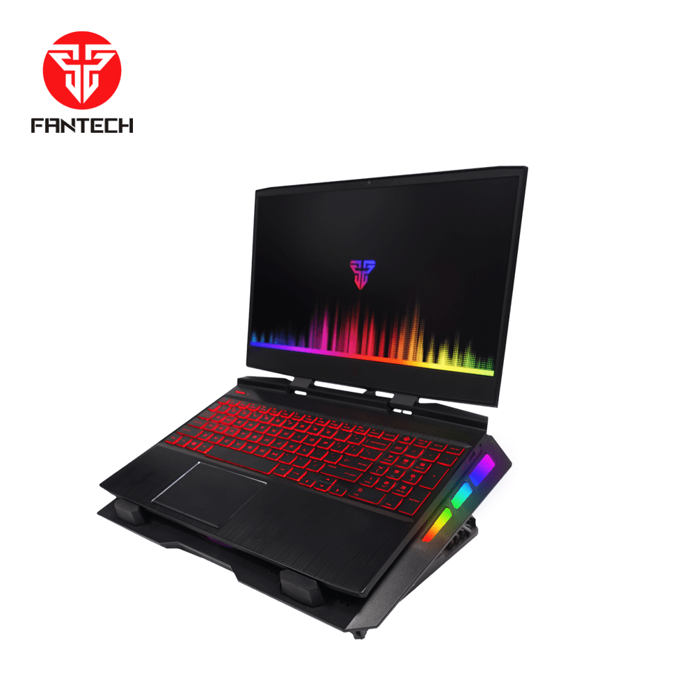 Fantech rgb notebook laptop cooling pad nc20 - Fun Touch