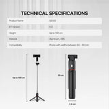 Fantech selfie stick ss100 selfie sticks