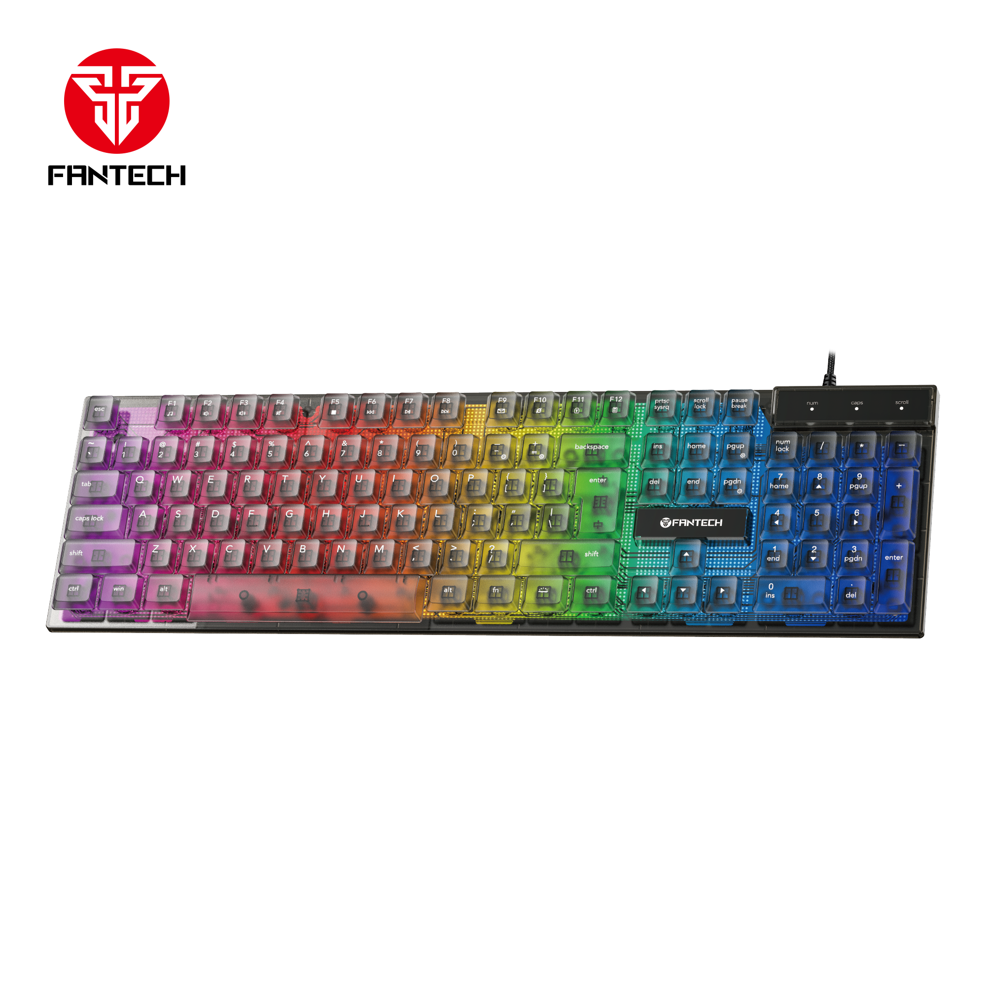 Fantech Shikari K515 RGB Membrane Gaming Keyboard Keyboard